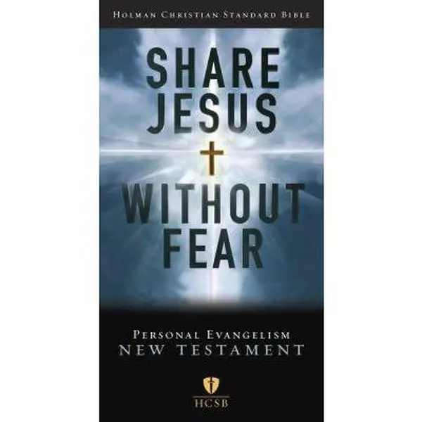 USED Book - HCSB Share Jesus Without Fear New Testament, Trade Paper by Holman Bibles (Paperback) - english