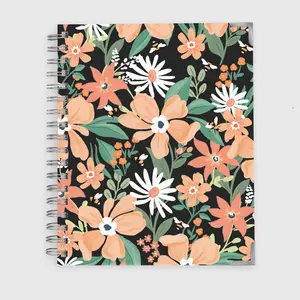 Vertical Weekly Planner - Festive Floral