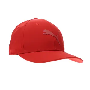 PUMA Mens Addison 2.0 Stretch Fit Cap Casual - Red