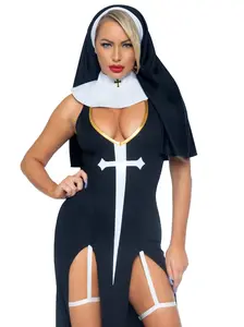 Sultry Sinner Nun Costume