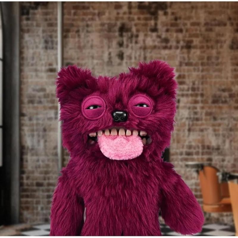 ZURU Fugglers Hairy Fuggs - Funny Ugly Monster Plush - 9 inches (Sir Belch)