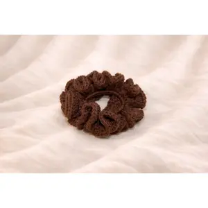 Cotton Ruffle Scrunchie