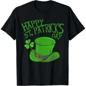 100% Cotton Happy St Patricks Day T-Shirt