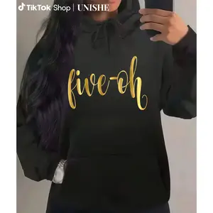 Celebrate 50 with This Women’s 50th Birthday Hoodie – Big Five Oh Design