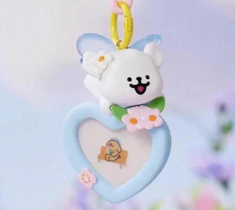 MINISO Maltese Car Freshener Series Blind Box - Cute Figurines Pendant Perfect Gifts for Girls Car Hanger with Fragrance Ideal Desk Decor Collectible Fresh & Garden Scents Vibes Valentine Gift for Girlfriends