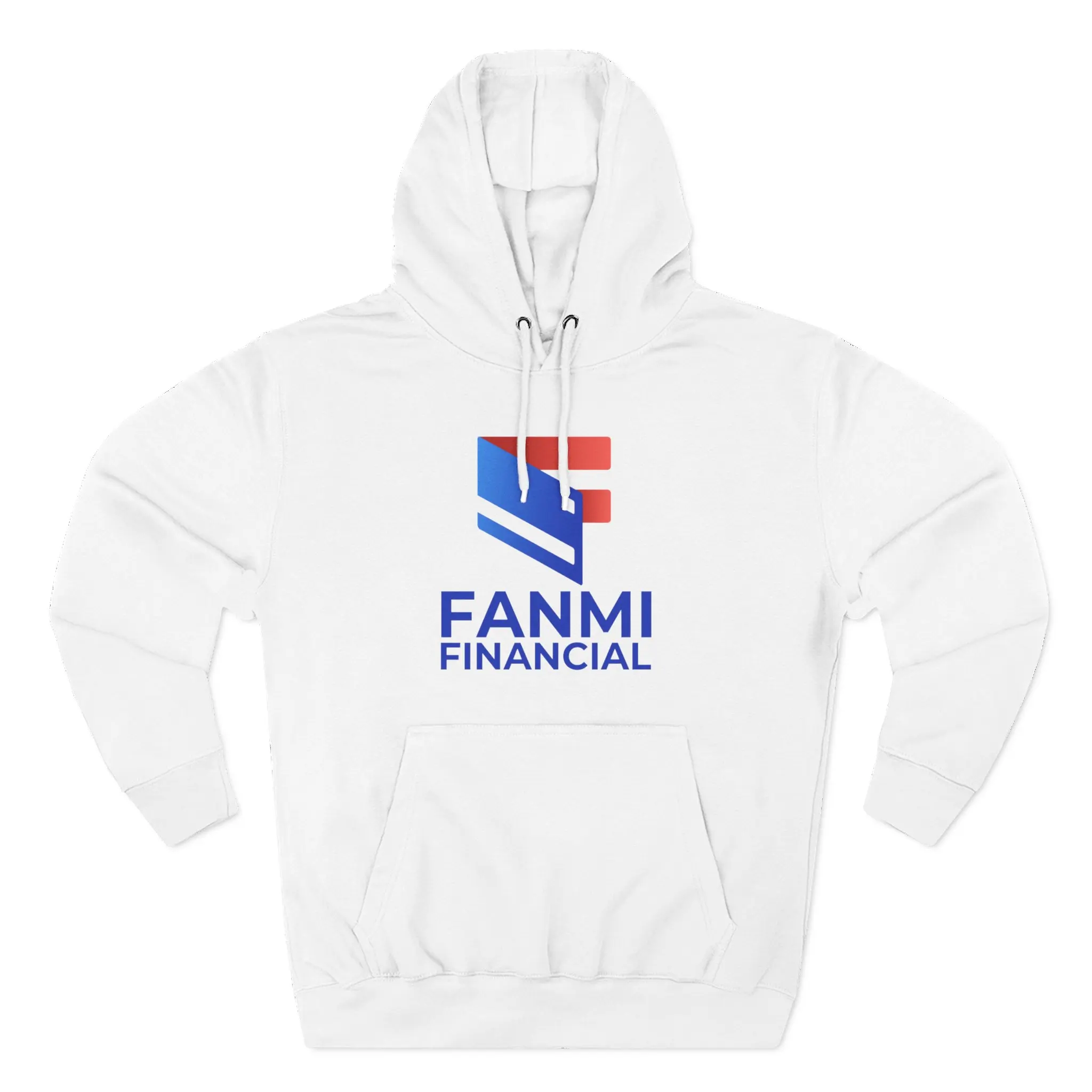 Fanmi Financial Logo Hoodie | Finance Branding, Crewneck Pullover