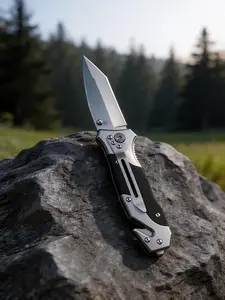 Multitool Folding Knife ,Camping & Hiking Essential |,Perfect Gift for Men , Outdoor Survival Tool with Bottle Opener