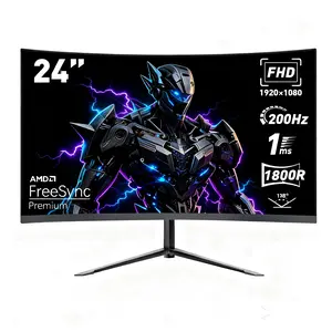 New 24” Curved 200Hz Gaming Monitor | 1ms IPS | Smooth FPS Gameplay | FreeSync | Console & PC Ready