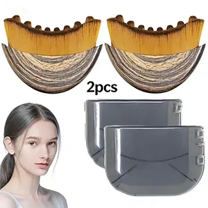A great partner for facial beauty rollers -2-piece shaping brush, massage to promote lymphatic drainage, tighten chin contours, and relieve daily facial pressure.