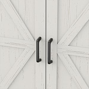 FUSOU 72'' Kitchen Storage Pantry Cabinet, Tall Storage Cabinet with 8 Door Shelves, 2 Cabinets and 1 Drawer, Freestanding Cupboard for Kitchen, Dining Room, Bathroom, Laundry, White