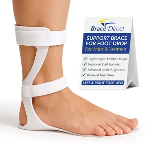 Brace Direct Leaf Spring AFO - Lightweight Support for Foot Drop Recovery