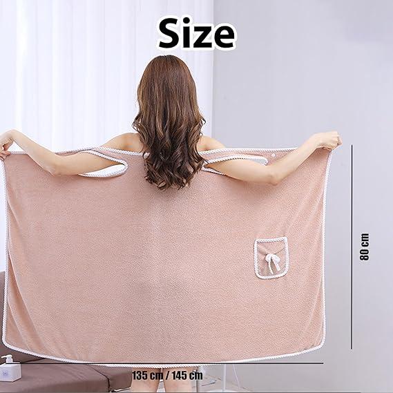 2025 Ditch the Dripping, Dropping Towel – Wrap into Instant, Lint-Free Comfort with This Quick-Dry Wearable Robe for Any After Shower, Beach Day, or Poolside Moment