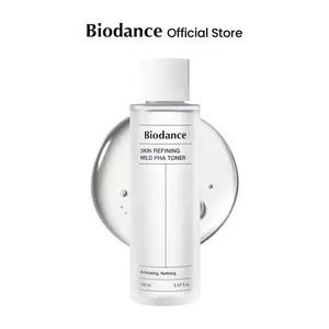 [Biodance Official] Skin Refining Mild PHA TonerㅣGentle Exfoliating Face Toner for Sensitive Skin with Ceramides & NMF | 5.07 fl.oz,150ml