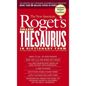 New American Roget's College Thesaurus in Dictionary Form (Revised & Updated) Mass Market Paperback – July 1, 2002