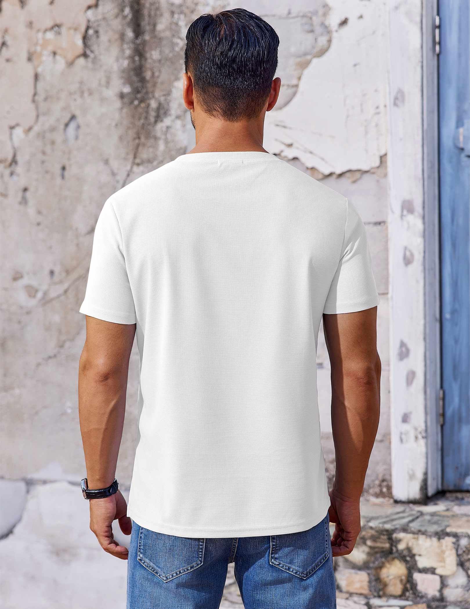 COOFANDY Men's T Shirt Short Sleeve Crew Neck T-Shirt Casual Summer Classic Basic Tee Shirts COOFANDY Men's T Shirt Short Sleeve Crew Neck T-Shirt Casual Summer Classic Basic Tee Shirts