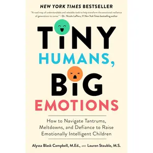Tiny Humans, Big Emotions: How to Navigate Tantrums, Meltdowns, and Defiance to Raise Emotionally Intelligent Children―An Essential Guide for Caregivers of Children from Infancy to Age Eight Paperback – October 15, 2024