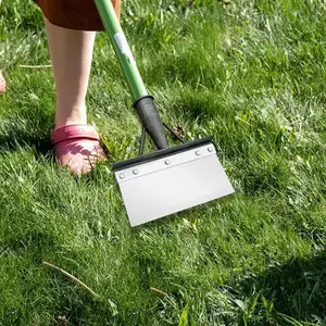 Multifunctional Cleaning Shovel, Stainless Steel Universal OutdoorGarden Cleaning Shovel, Heavy Duty Flat Shovel, Planting, Weeding, Landscaping