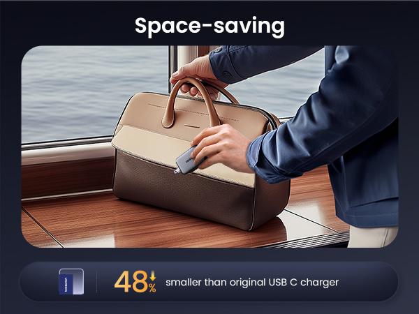 UGREEN Nexode 65W GaN USB C Wall Charger, 3-Port Compact Foldable Fast Charger Power Adapter for iPhone 17/16/15 Series, Galaxy S25/S24, Pixel 10/9, MacBook Pro/Air, Dell XPS, iPad Pro (Black),TikTokShopJumpstartSale