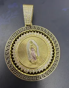 Medallón rotable virgen