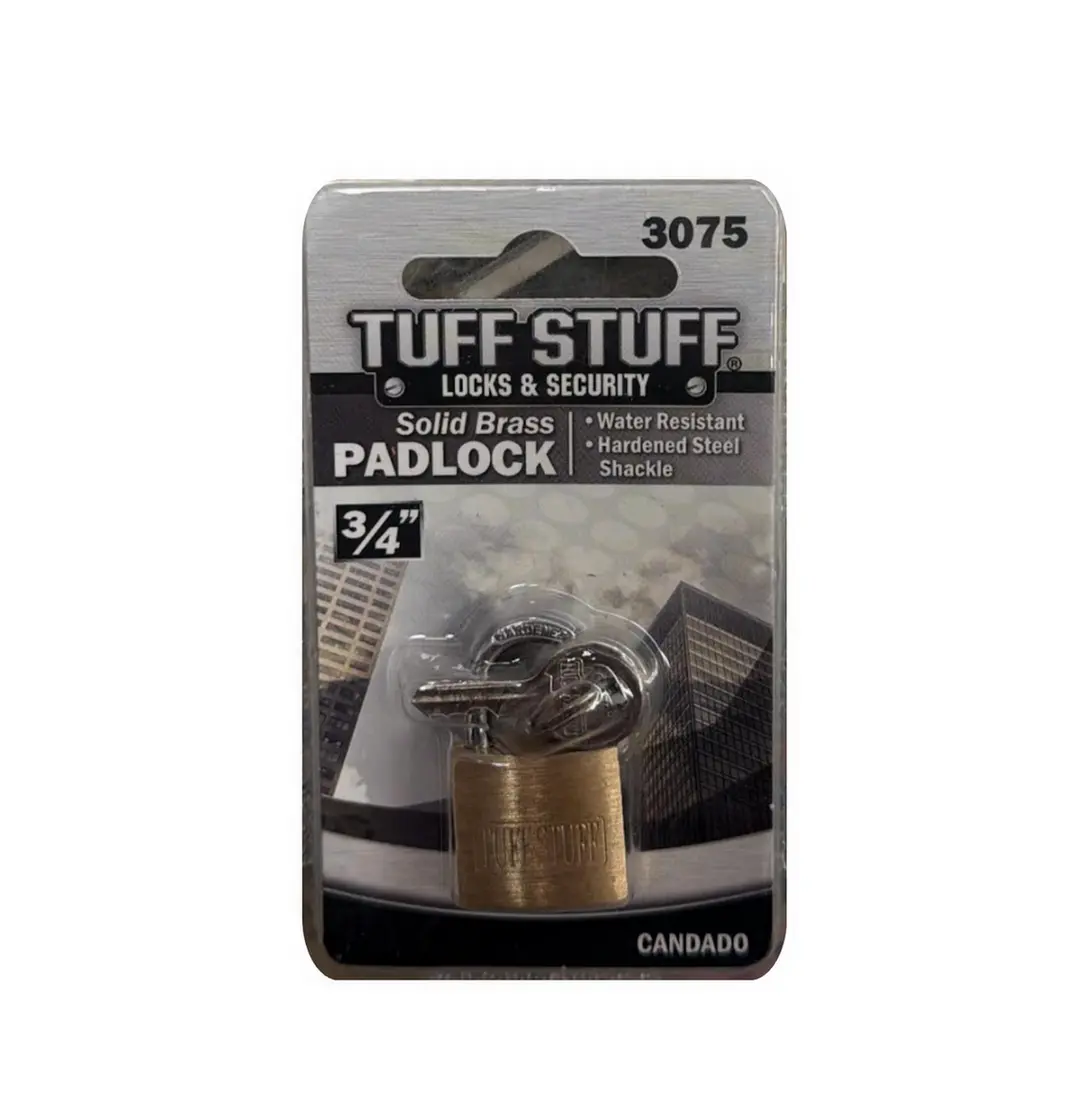 Solid Brass Padlock 3/4"