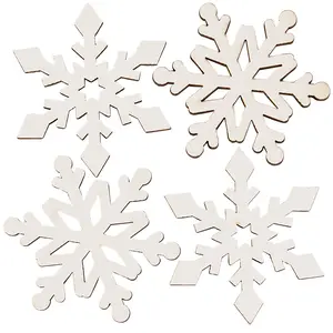 Wooden Snowflake Set