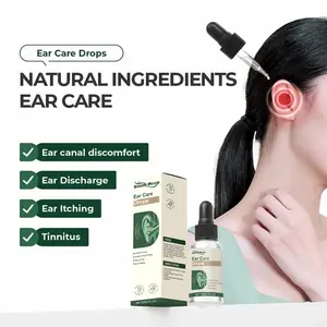 Ear Care Drops for Ringing Ears, Gentle Formula Ear Drop with Botanical Extracts for Tinnitus Relief, Buzzing Ears, Swimmer's Ear & Earwax Removal