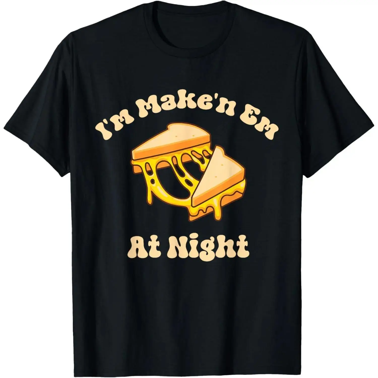 Grilled Cheese Shirt, Funny Food Graphic Tee, Comfort Food Lover T Shirt, Retro Sandwich Design, Cute Kitchen Humor Apparel, Casual Unisex Shirt, Cheese Lover Gift, Snack Lover Outfit, Funny Foodie Clothing, Everyday Graphic Tee