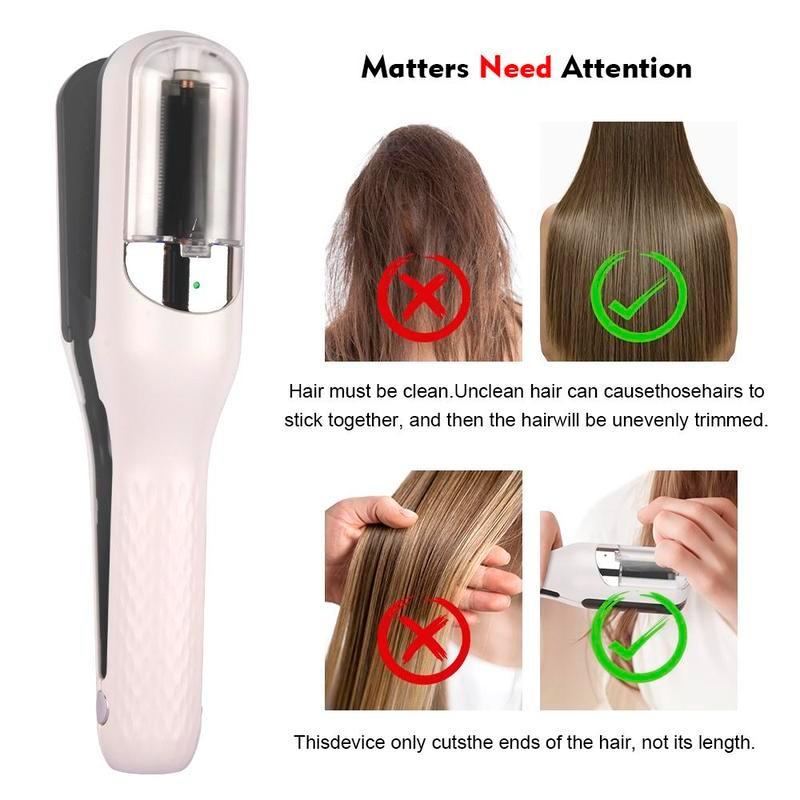 Automatic Electric Hair Clipper, Christmas Gifts Fall Gifts, Multifunctional Type-c Rechargeable Hair Split End Clipper,  Split End Trimmer,  Portable Wireless Hair Trimmer, Hair Care Tool for Gift