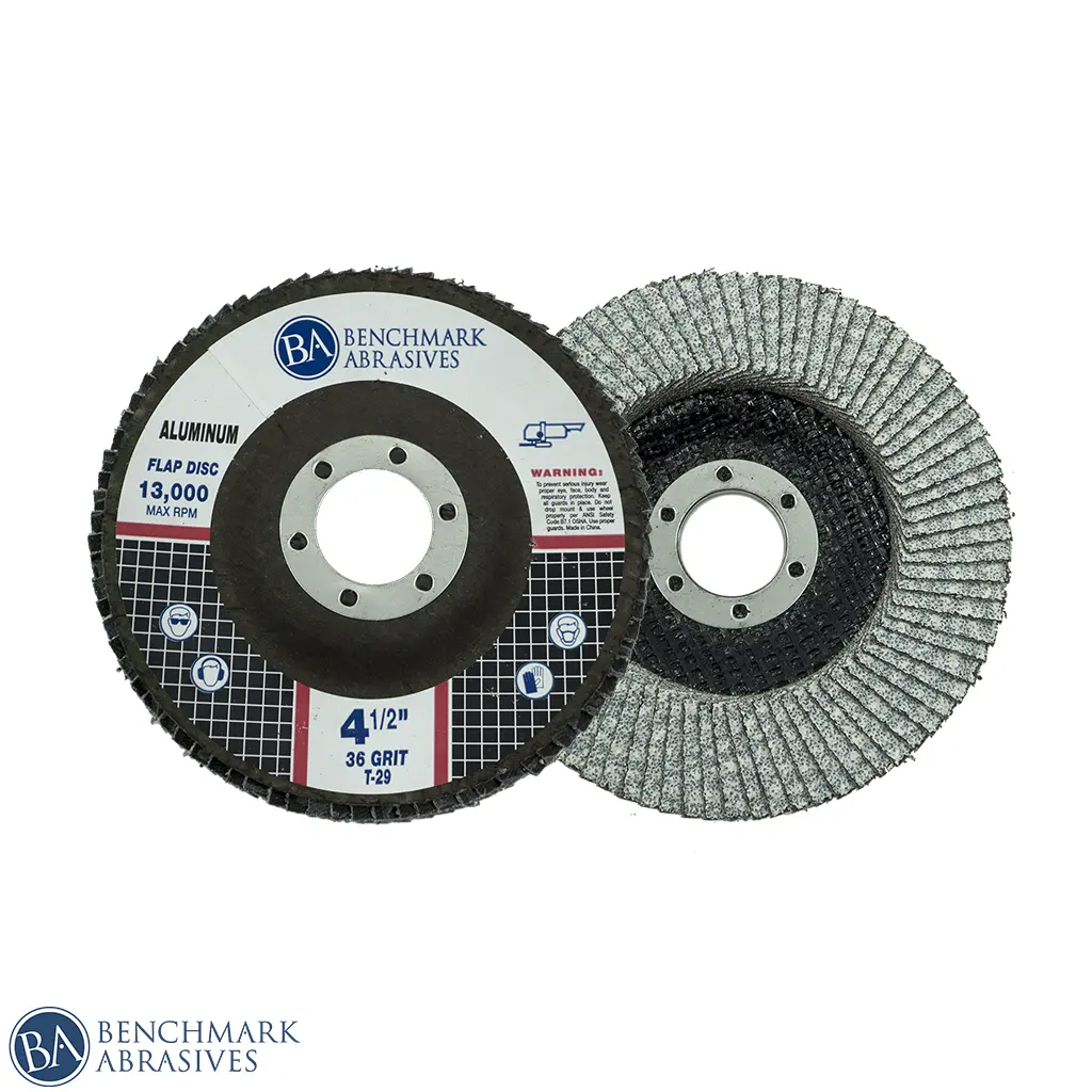 4-1/2" x 7/8" T29 Flap Disc for Aluminum with Stearate Coating - 1 piece