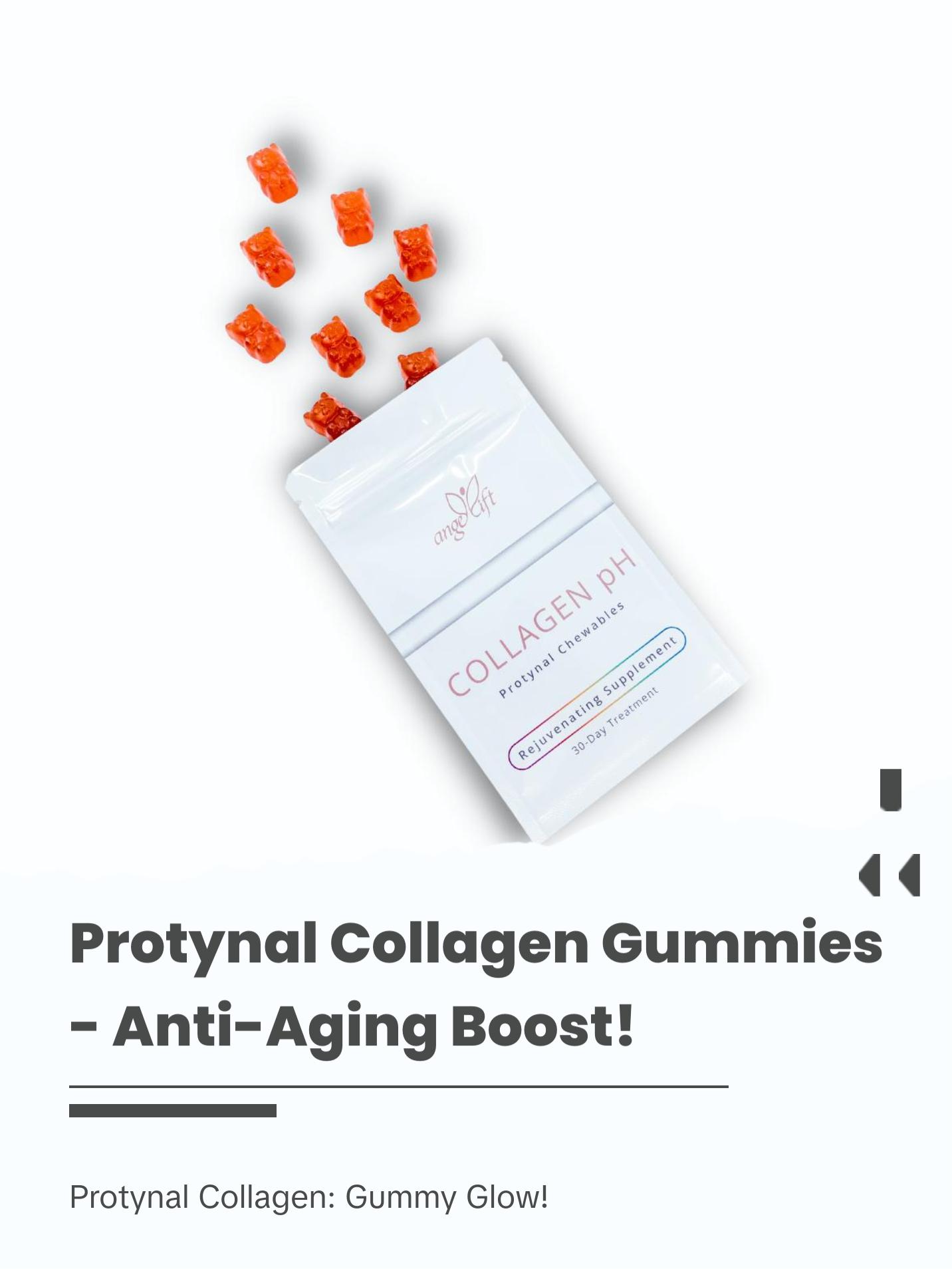 Protynal Colagen – Natural Edible Gummy Dietary Supplement for Beauty & Health!