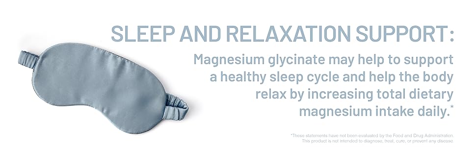 NatureWise Magnesium Glycinate 625 mg - Chelated Magnesium Glycinate for Sleep, Relaxation, Muscle & Bones* - Gentle on Stomach, Vegan - USA Manufactured