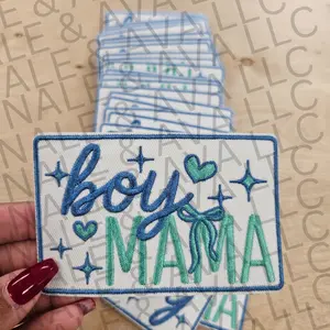 Boy Mama Hat Patch (3 Patches)
