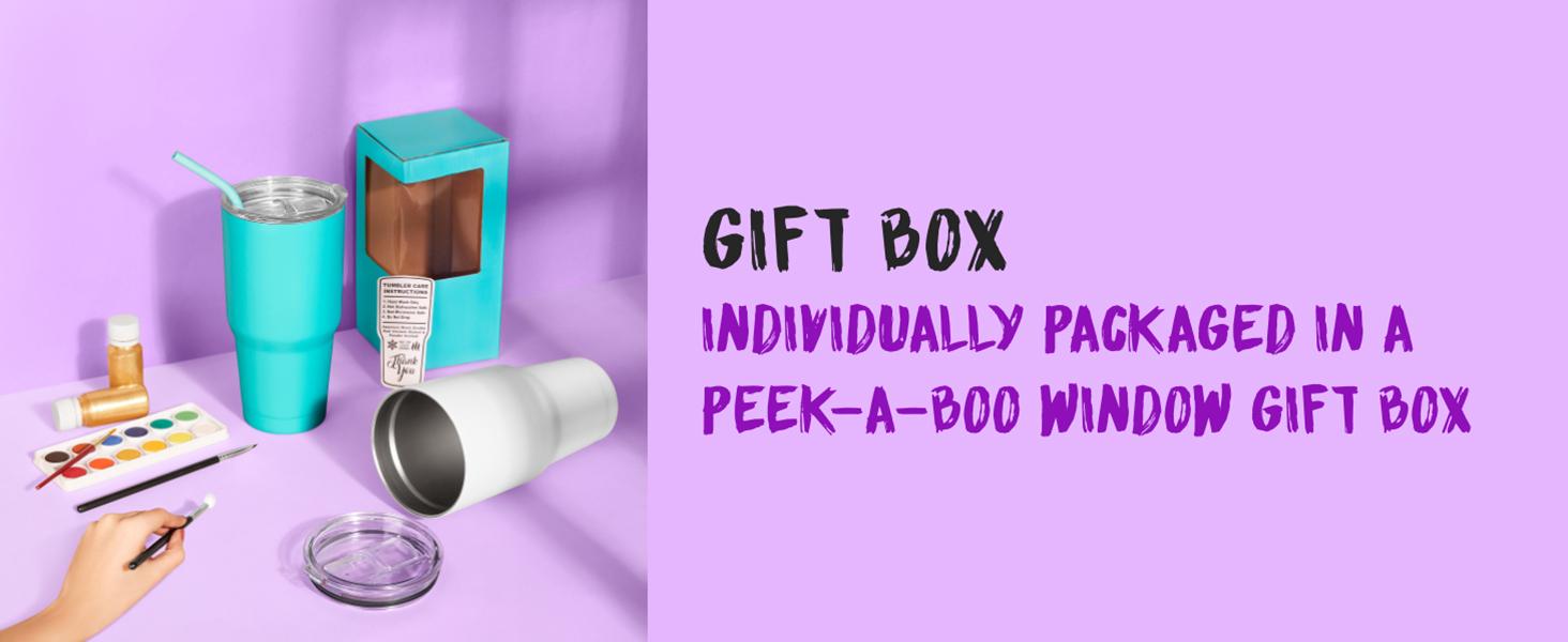 Makerflo 20 oz White Skinny Sublimation Blank Tumbler with Lid and Straw | Craft-Ready for DIY Gifts & Personalization (Sublimation, Epoxy, UV DTF, Vinyl, and Laser Engraving)