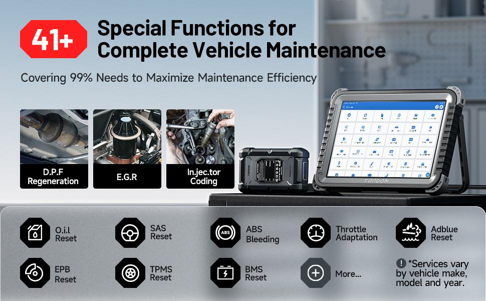 TOPDON Phoenix Plus 2 OBD2 Scanner, Bidirectional Car Diagnostic Scan Tool, ECU Coding, Topology Map, CANFD, OEM Full System, 41+ Service, 2 Years Free Update