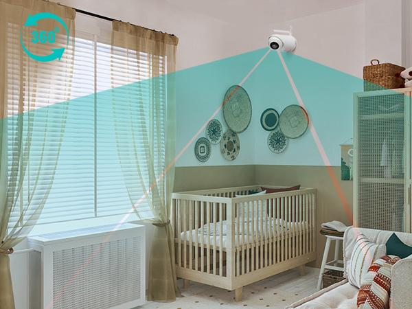 Jartoo 2K 5.5" Video Baby Monitor with Camera and Audio,AI Cry Detect 1860ft Long Range Baby Monitor No WiFi Baby Camera Wireless,Clear Night Vision,ANC, 2-Way Talk,White Noise,6000mAh Jartoo 2K 5.5" Video Baby Monitor with Camera and Audio,AI Cry Detect 1860ft Long Range Baby Monitor No WiFi Baby Camera Wireless,Clear Night Vision,ANC, 2-Way Talk,White Noise,6000mAh