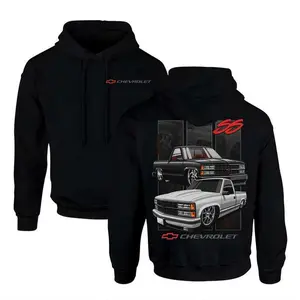Dual Threat 454 SS Men's Hoodie, OBS Trucks, Soft Cotton, Streetwear Top, Menswear, Car Enthusiast, Gift For Men, Full Size