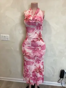 Maddie dress ( pink) 5554