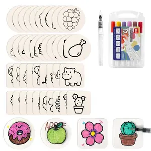 Magic Puffy Paint, 3D Magic Foam Texture Painting kit, DIY Popcorn Bubble Drawing Pens Patterned White Puffy Paper, Beginner Create Magical Floating Drawings Bundle