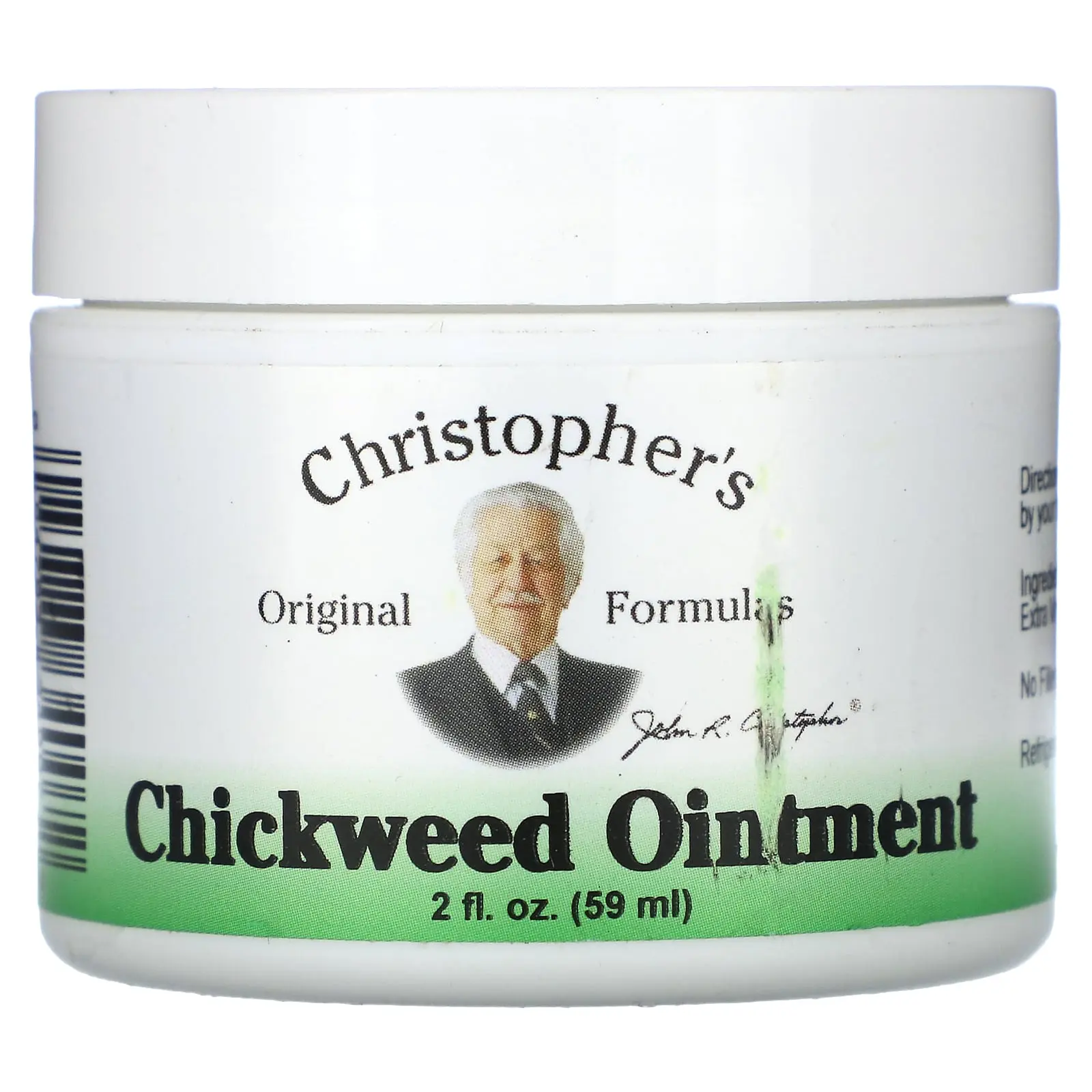 Christopher's Original Formulas Chickweed Ointment, 2 fl oz (59 ml)