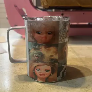 Barbie funny humor coffee cup