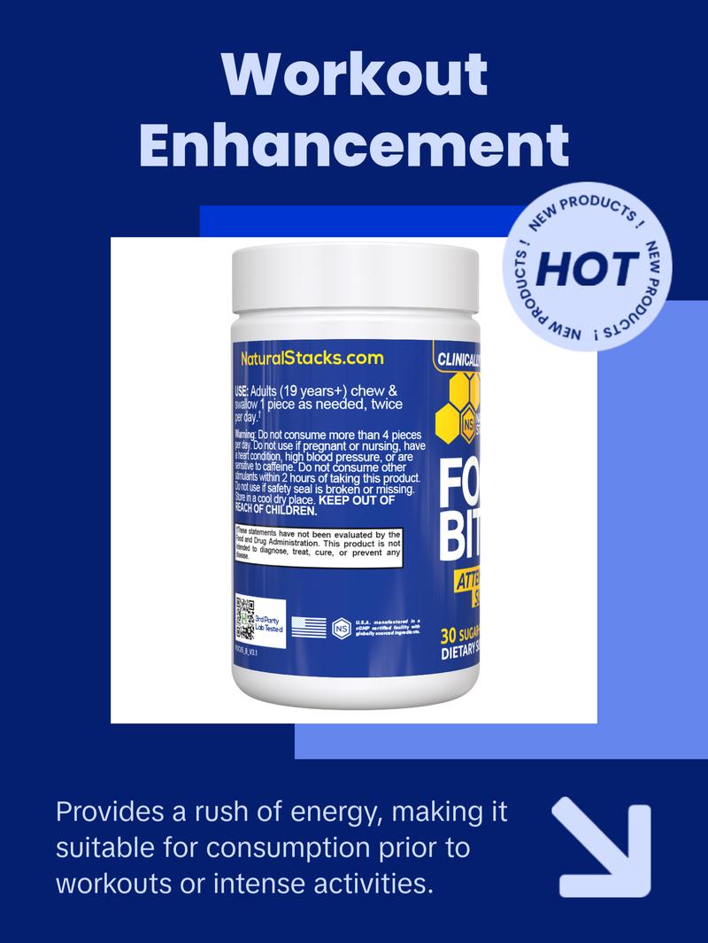 Focus Bites -  Energy and Focus Supplement with enfinity paraxanthine