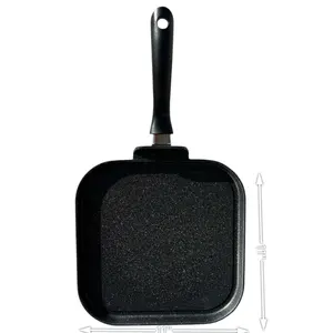 Grill pan marble coating 11”in.