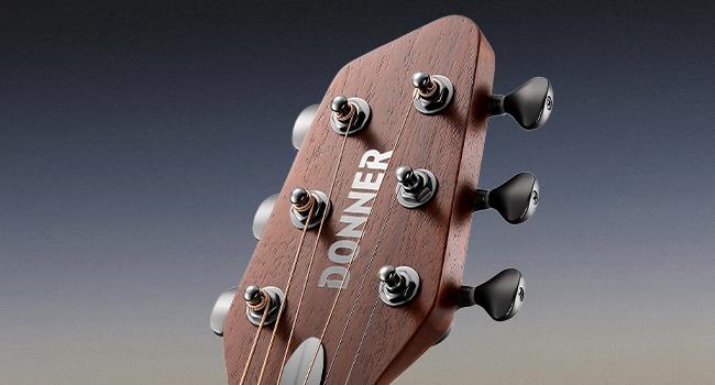 Donner RISING-G1 38" Carbon X Wood Acoustic Guitar