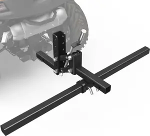 YITAMOTOR ATV/UTV Manual Implement Lift 1-Point Lift System Fits 2 Inch Receiver, 50 Inches Width