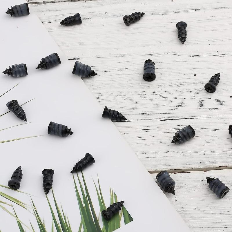 60PCS Instant Tire Repair Kit - Emergency Flat Fix for Car, Truck, SUV & RV, No-Tool Puncture Plug Kit for Roadside Assistance