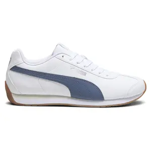 PUMA Mens Turin Iii Lace Up Sneakers Shoes Casual - White