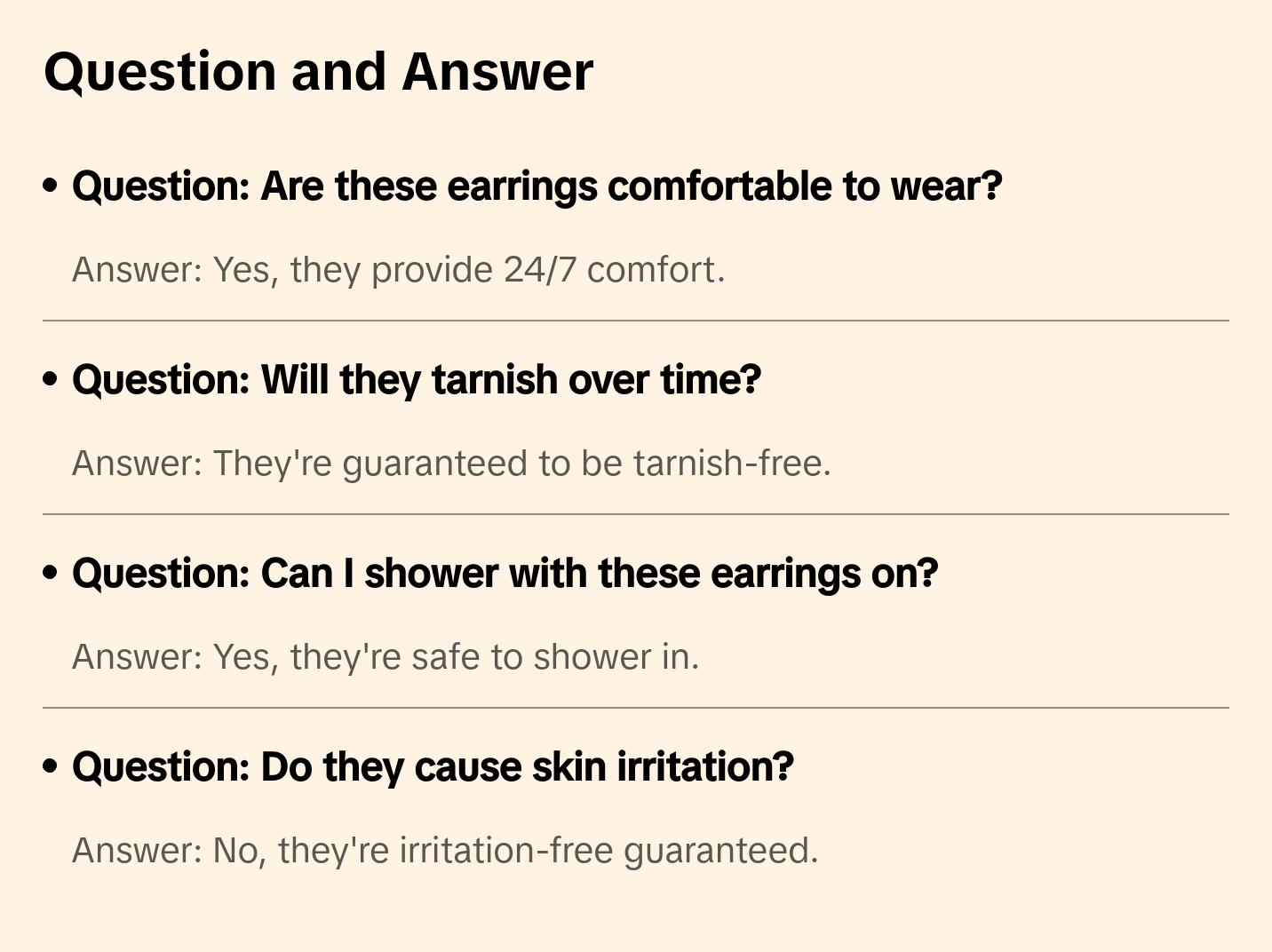 Smooth Huggie Hoop Earrings