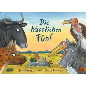 USED-The Ugly Five German Edition by Axel Scheffler (Hardcover)