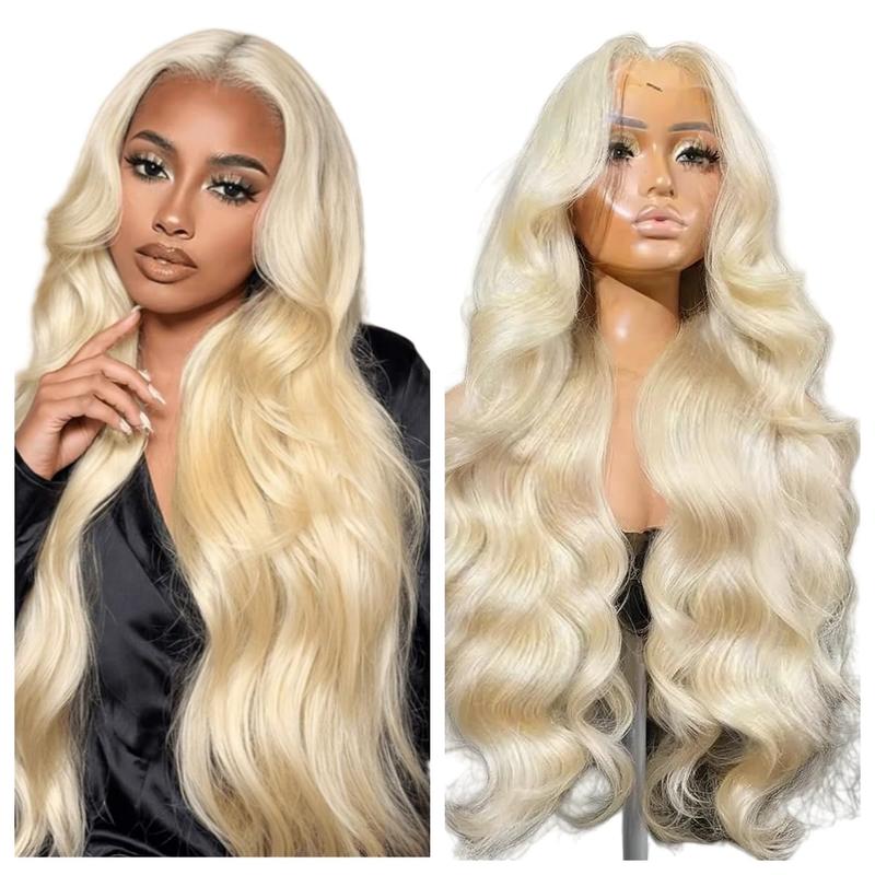 [Clearance Item ] 38inch 613 Body Wave Lace Front Wigs Human Hair 13x1 613 Blonde Wig Human for Women Pre Plucked with Baby Hair Brazilian Blonde Body Wave Wigs