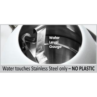 Stainless Steel (Plastic Free) Ryder Ekettle™ Electric Water Kettle (32 Oz.)